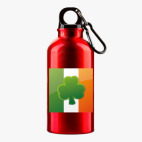 Металлическая бутылка 400 мл UV-DTF