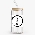 Банка с бамбуковой крышкой