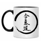 Кружка двухцветная