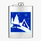 Фляжка стальная