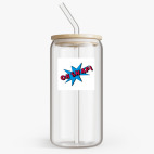 Банка с бамбуковой крышкой