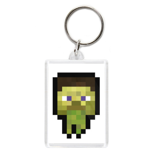 Брелок с принтом Minecraft