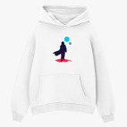 Толстовка худи оверсайз