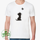 Мужская футболка органик