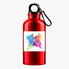 Металлическая бутылка 400 мл UV-DTF