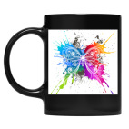 Кружка цветная UV-DTF