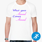 Мужская спортивная футболка