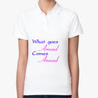 Женская рубашка поло