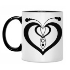 Кружка двухцветная