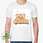 Мужская футболка органик