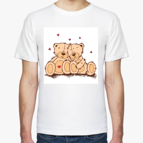 Футболка с принтом С Днем Святого Валентина