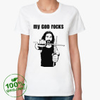 Женская футболка органик