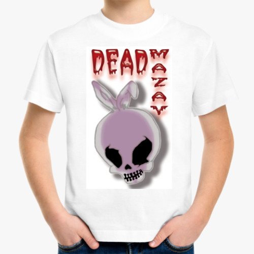 Детская футболка с принтом Дед Мазай