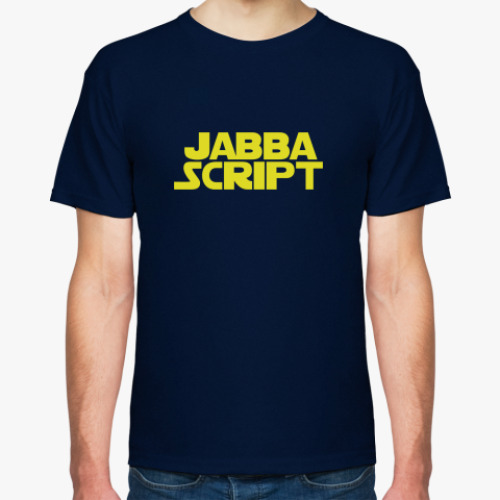 Футболка с принтом Jabba script