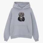 Толстовка худи оверсайз