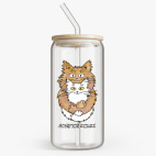 Банка с бамбуковой крышкой