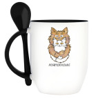 Кружка с ложкой