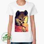 Женская футболка органик