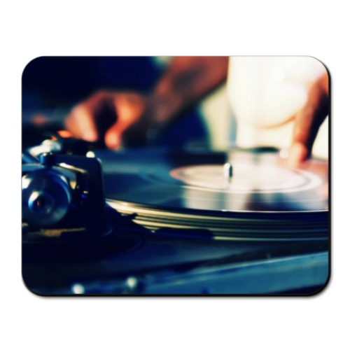 Коврик для мыши с принтом DJ