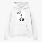 Толстовка худи оверсайз