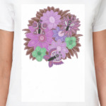 Бабочки, цветочки