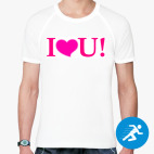 Мужская спортивная футболка