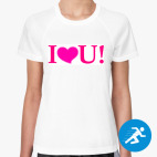 Женская спортивная футболка