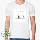 Мужская футболка органик