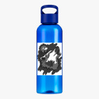 Прозрачная спортивная бутылка