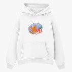 Толстовка худи оверсайз