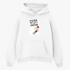 Толстовка худи оверсайз