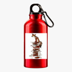 Металлическая бутылка 400 мл UV-DTF