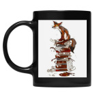 Кружка цветная UV-DTF