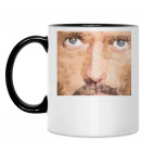 Кружка двухцветная