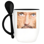 Кружка с ложкой