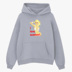 Толстовка худи оверсайз