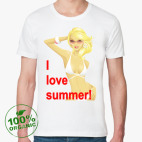 Мужская футболка органик