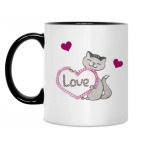 Кружка двухцветная