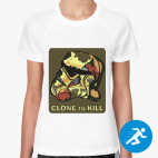 Женская спортивная футболка