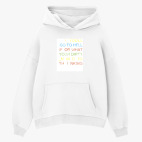 Толстовка худи оверсайз