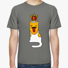 Классическая футболка Кот Муркури певец