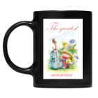 Кружка цветная UV-DTF