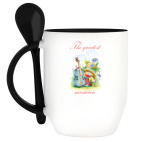 Кружка с ложкой