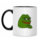 Кружка двухцветная