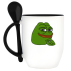 Кружка с ложкой