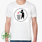 Мужская футболка органик