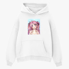 Толстовка худи оверсайз