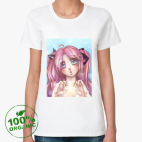 Женская футболка органик