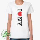 Женская футболка органик