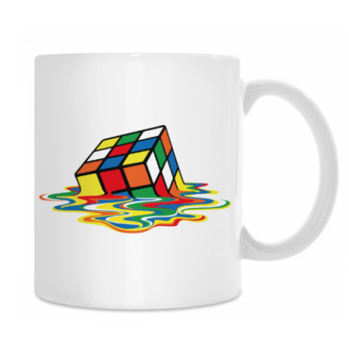 Кружка с принтом Кубик Рубика | Спидкубинг